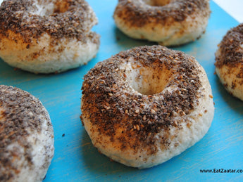 Zaatar Bagel - A Middle-Eastern Recipe of the Everything Bagel!