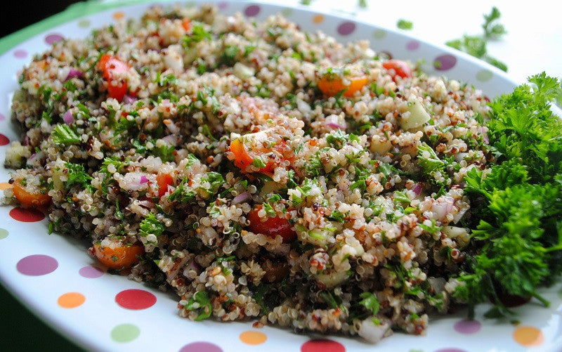 Zaatar Spice Recipe Za'atar Quinoa Tabbouleh