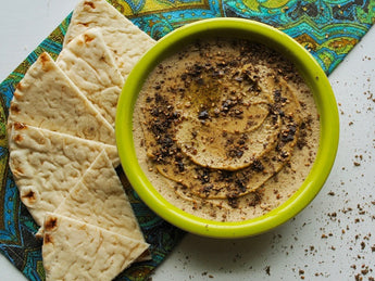 Za'atar Spiced Hummus Recipe