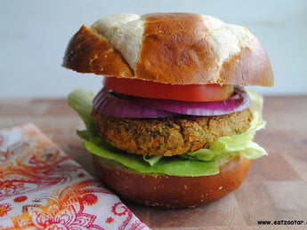 Zaatar Veggie Burgers